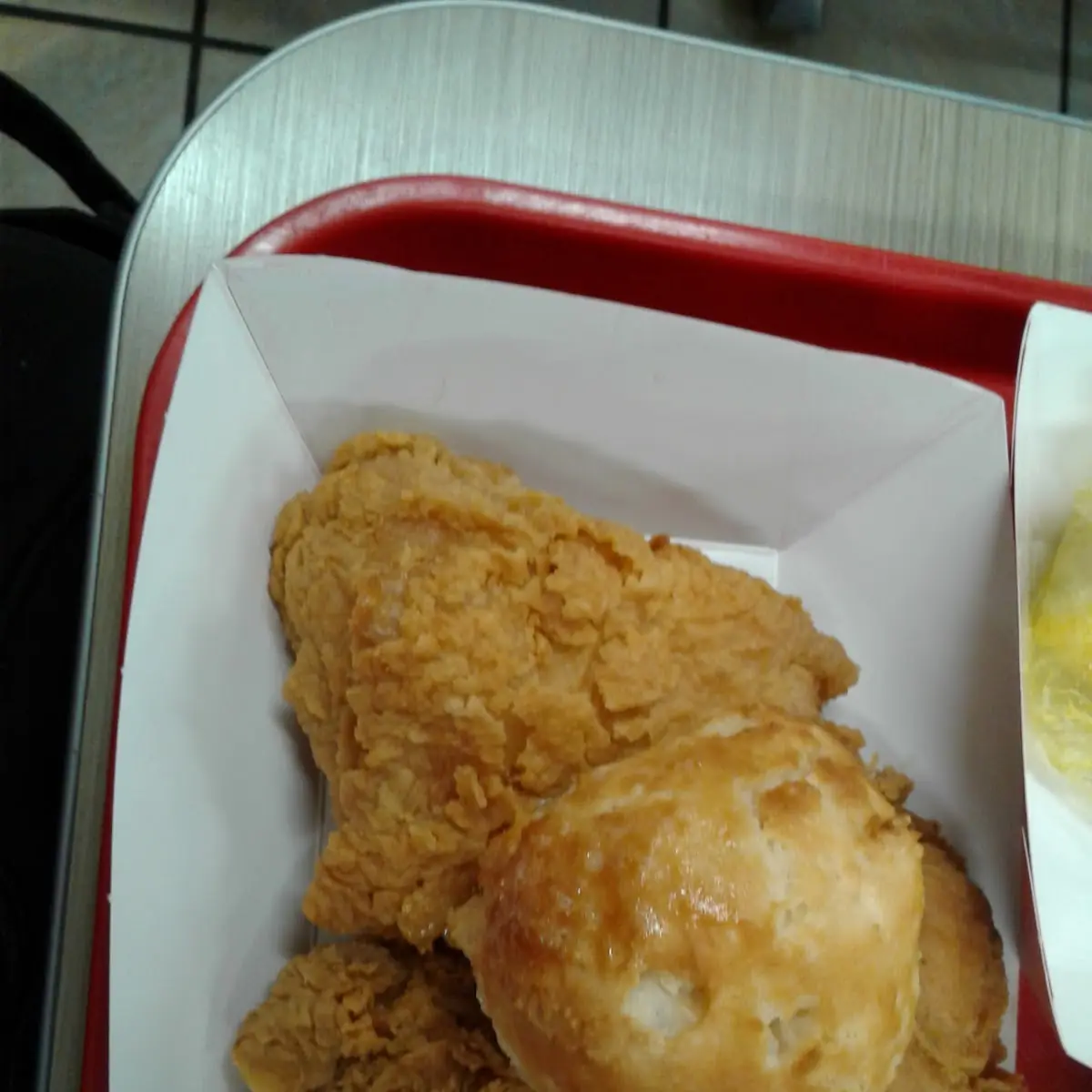 Fried Chicken and a Biscuit