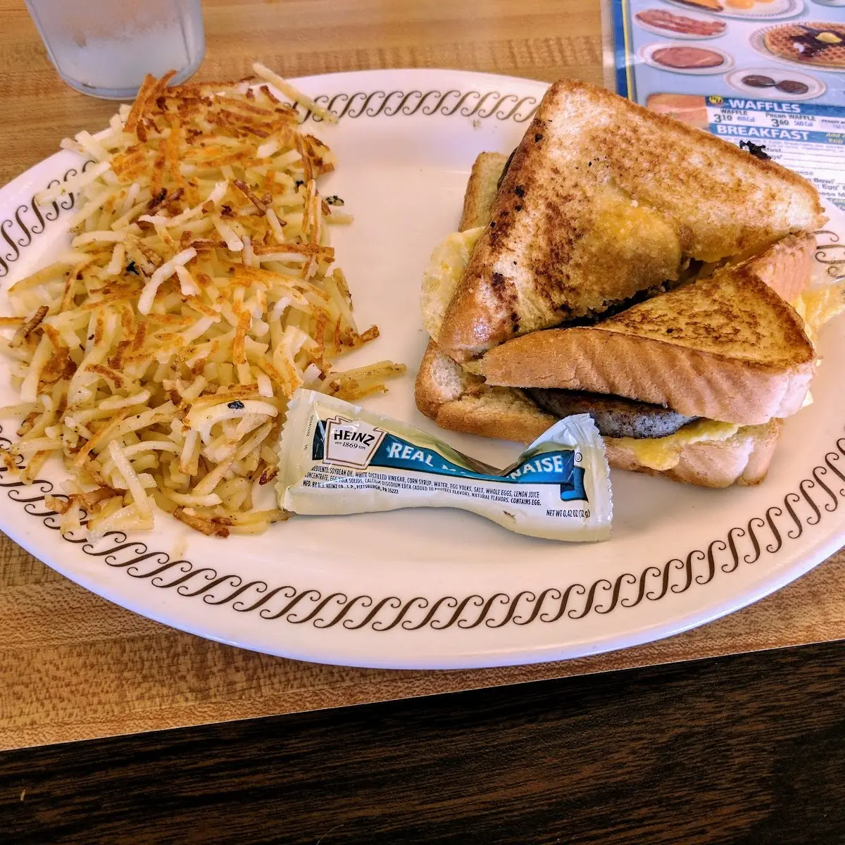 Sausage Egg and Cheese Melt
