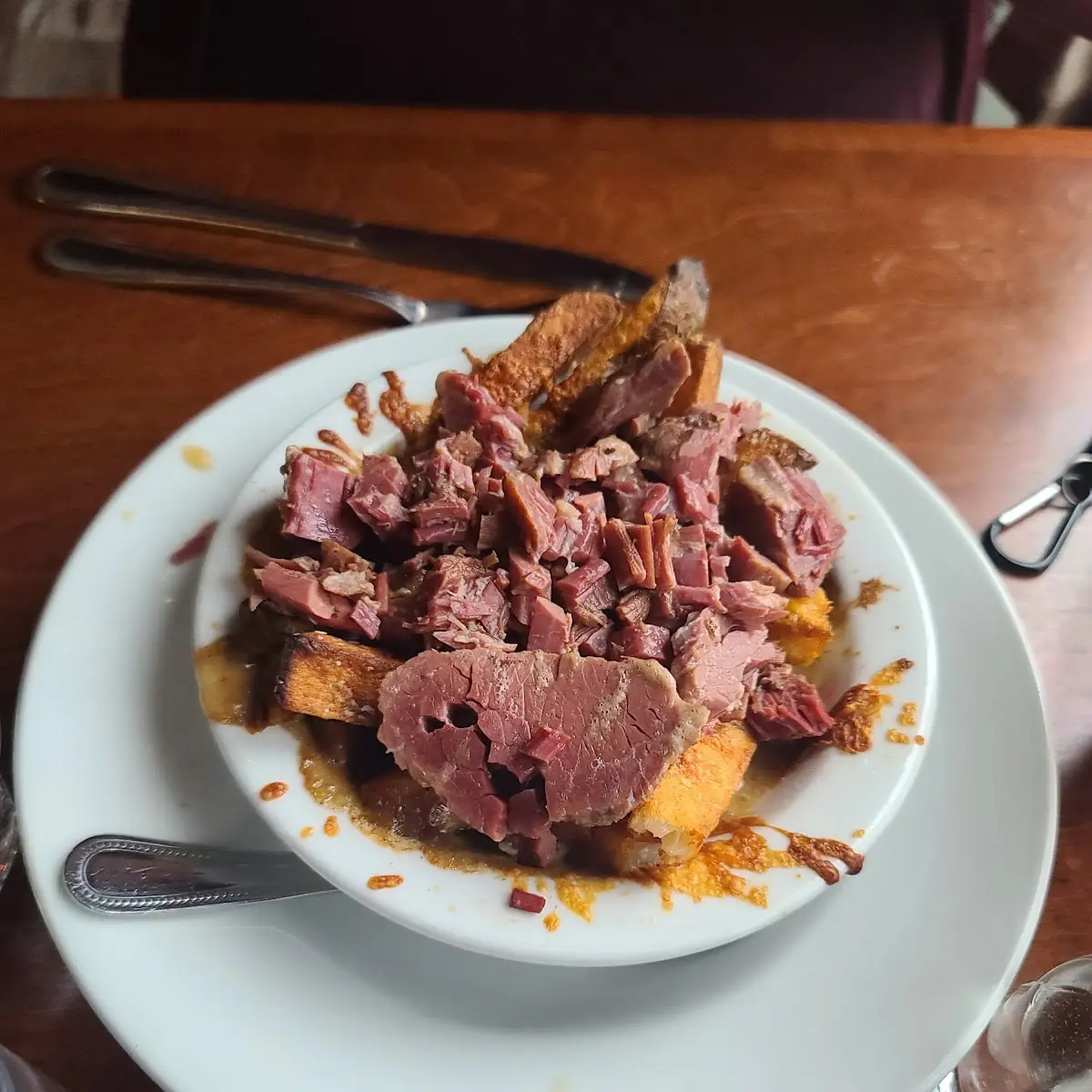 Corned Beef Poutine