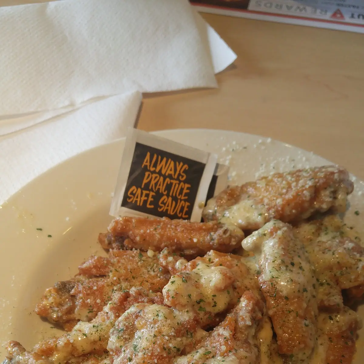 Garlic Parmesan Wings