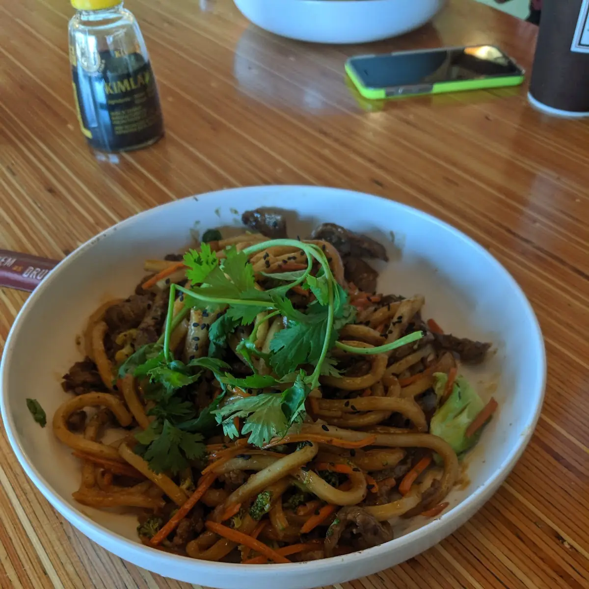 Japanese Pan Fried Noodles with Steak