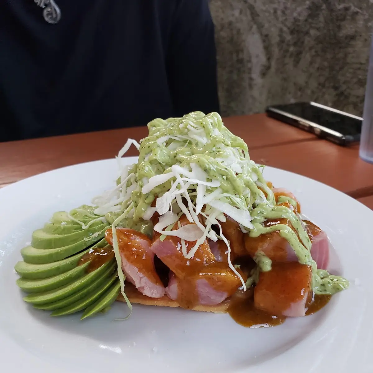 Ceviche Tostada