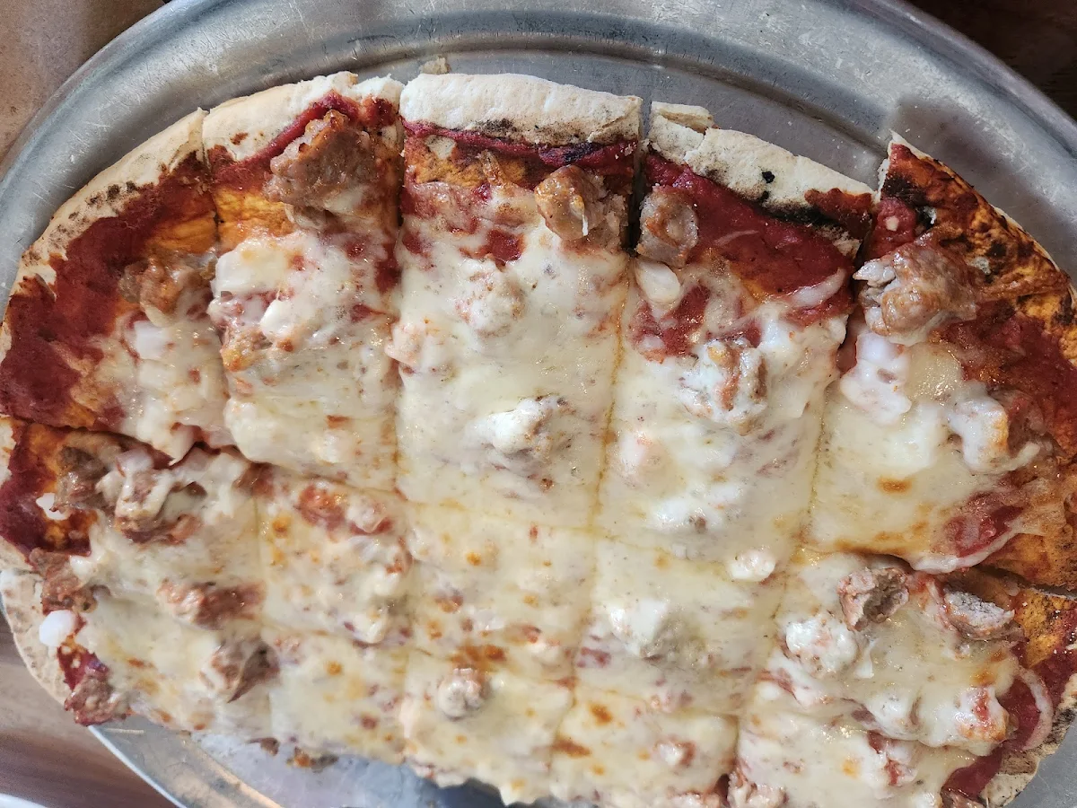 Sausage and Onions Pizza