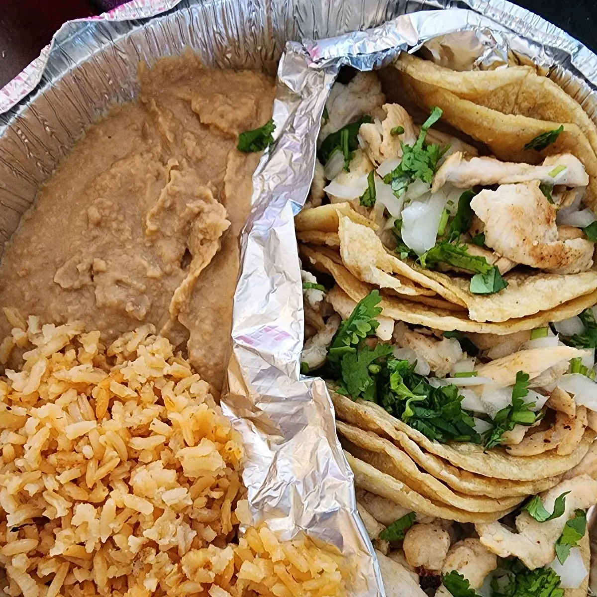 Chicken Taco Plate