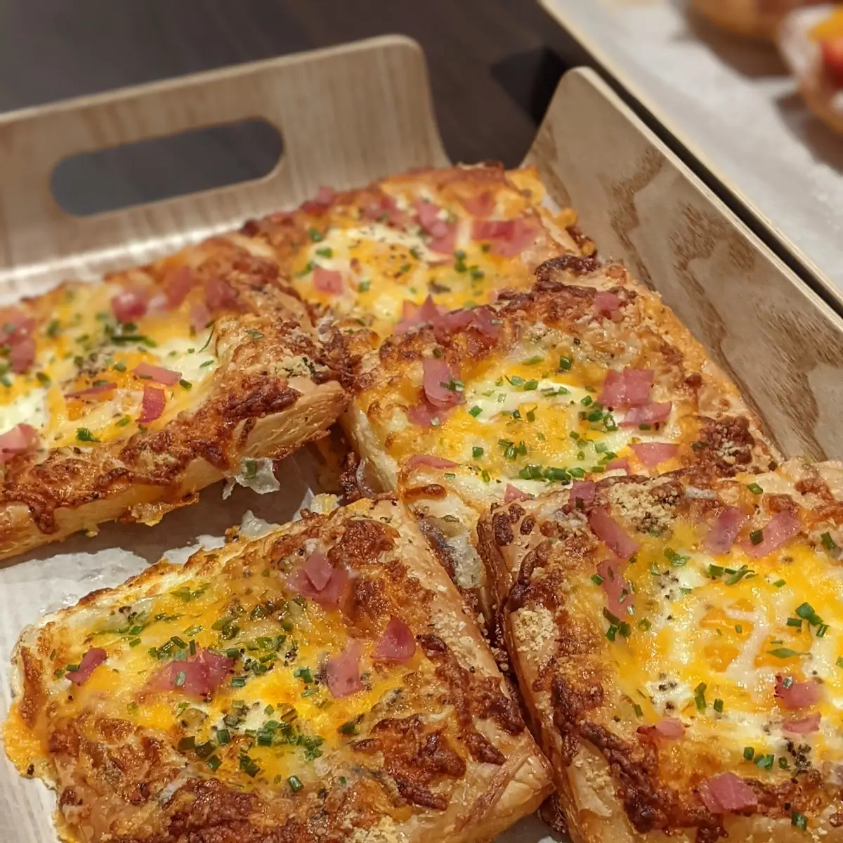 Ham Egg and Cheese Danish