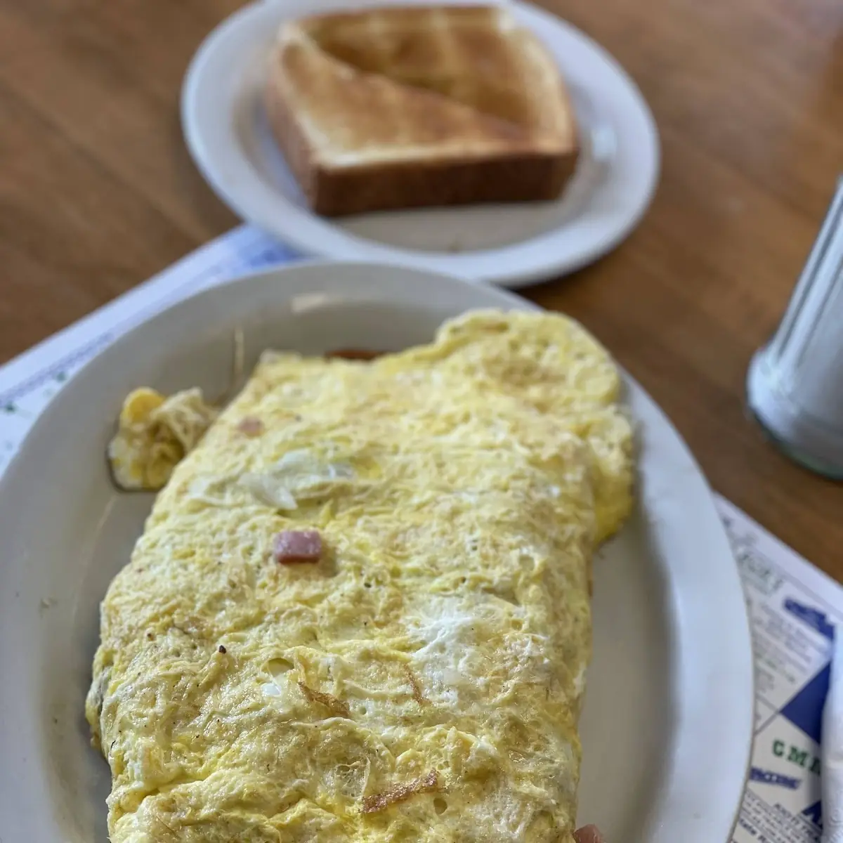 Bacon and Cheese Omelette