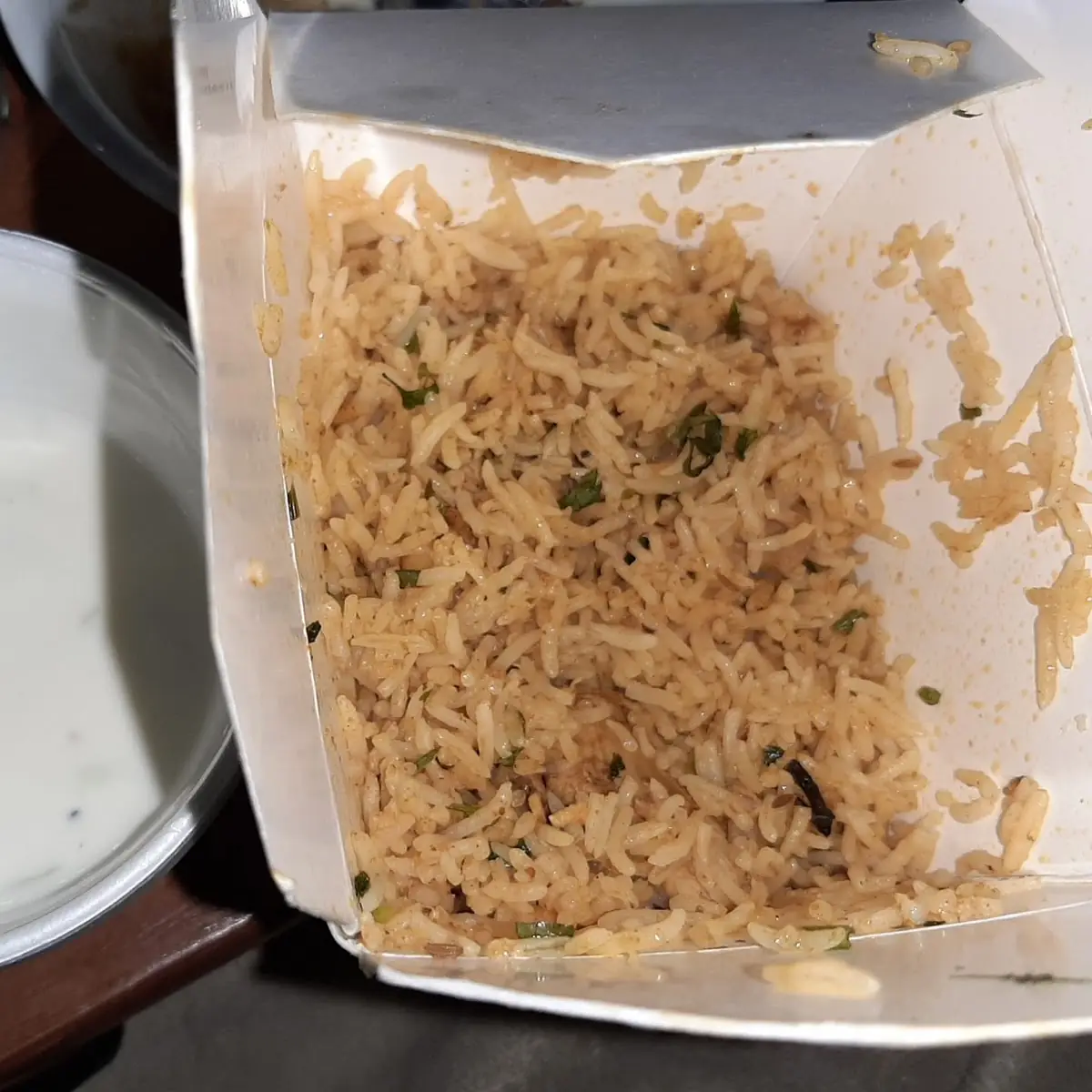 Chicken Biryani Raita