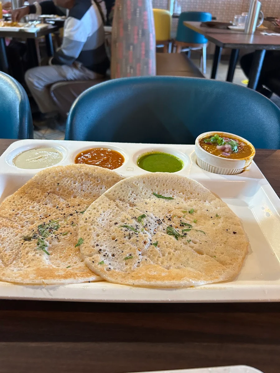 Mysore Masala Dosa with Onion, Annalakshmi Mississauga - South Indian Vegetarian Restaurant
