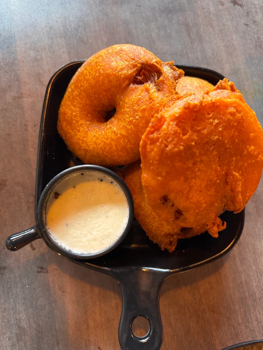 Onion Bajji, Annalakshmi Mississauga - South Indian Vegetarian Restaurant