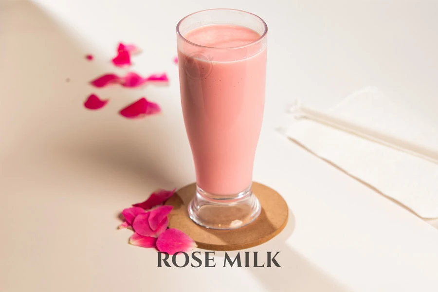Rose Milk, Annalakshmi Mississauga - South Indian Vegetarian Restaurant