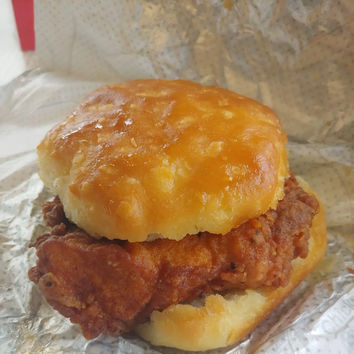 Spicy Chicken Biscuit