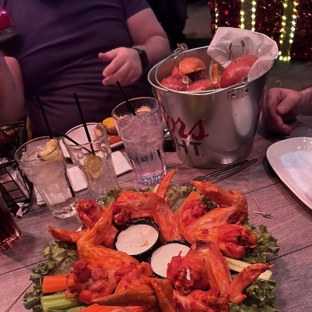 Bonfire Buffalo Wings