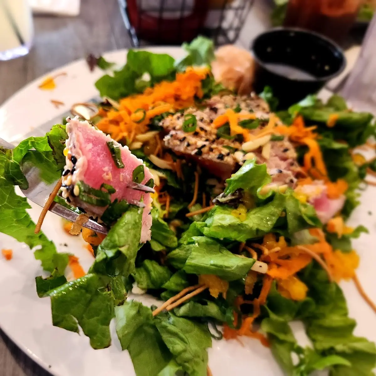 Seared Ahi Tuna Salad