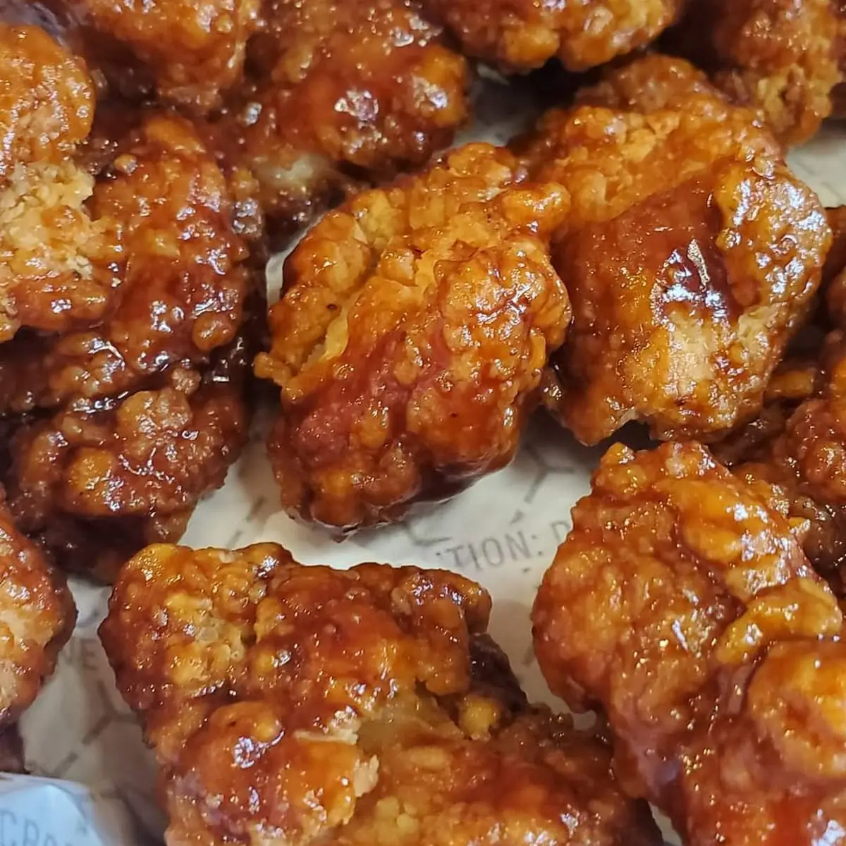 Honey BBQ Boneless Wings