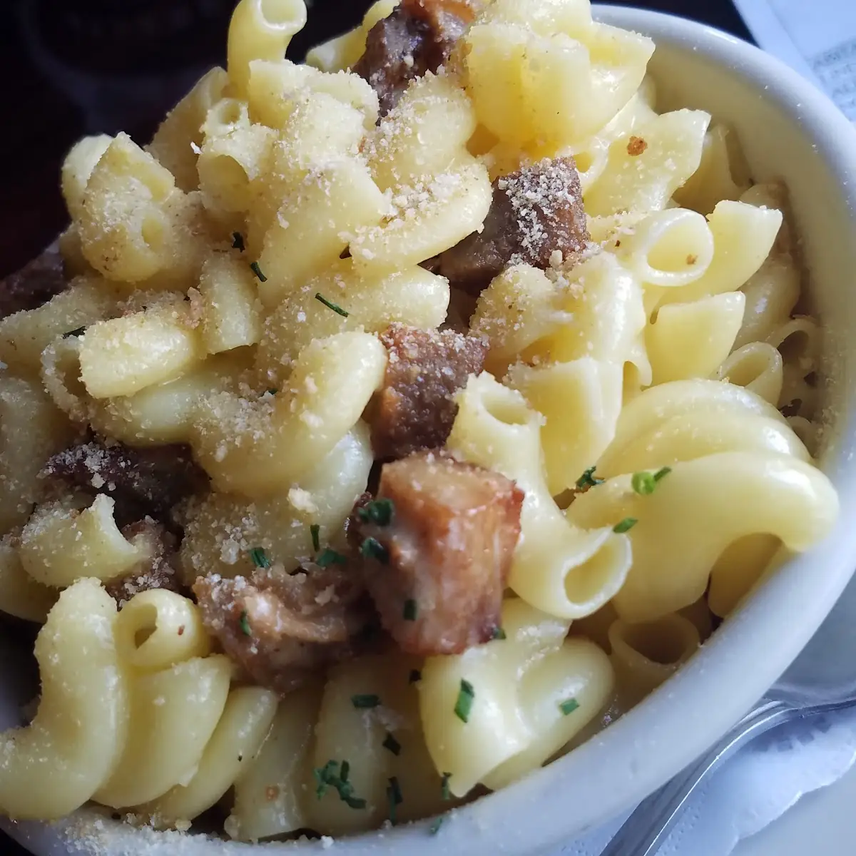 Pork Belly Mac and Cheese