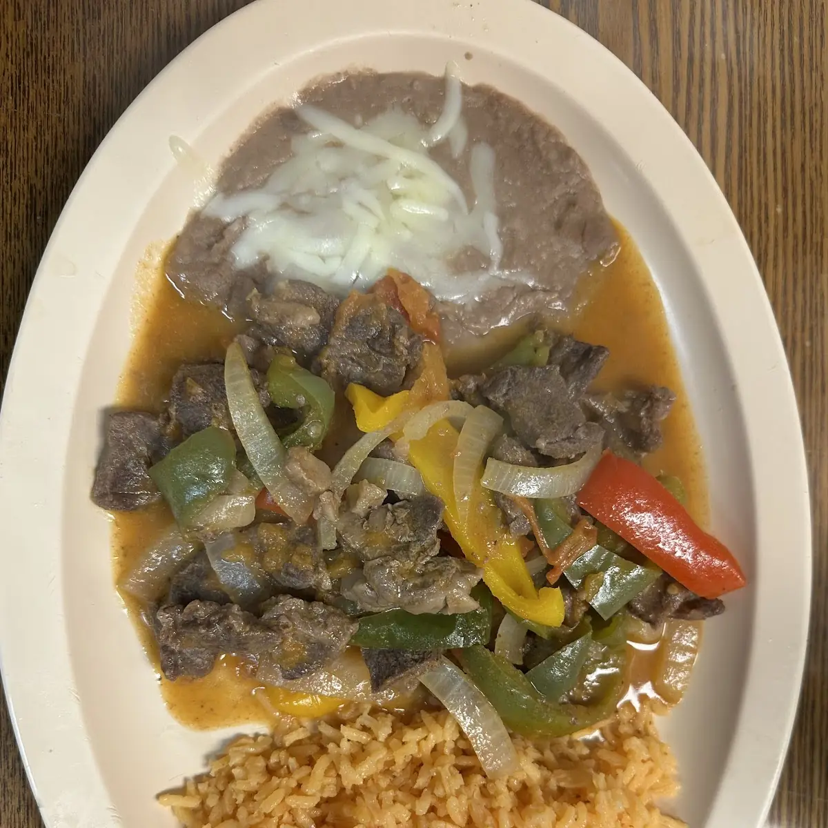 Bistec a La Mexicana Mexican Steak