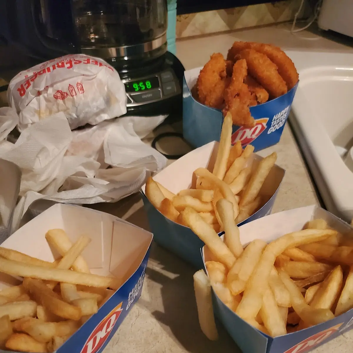 Barely Full Order of Fries