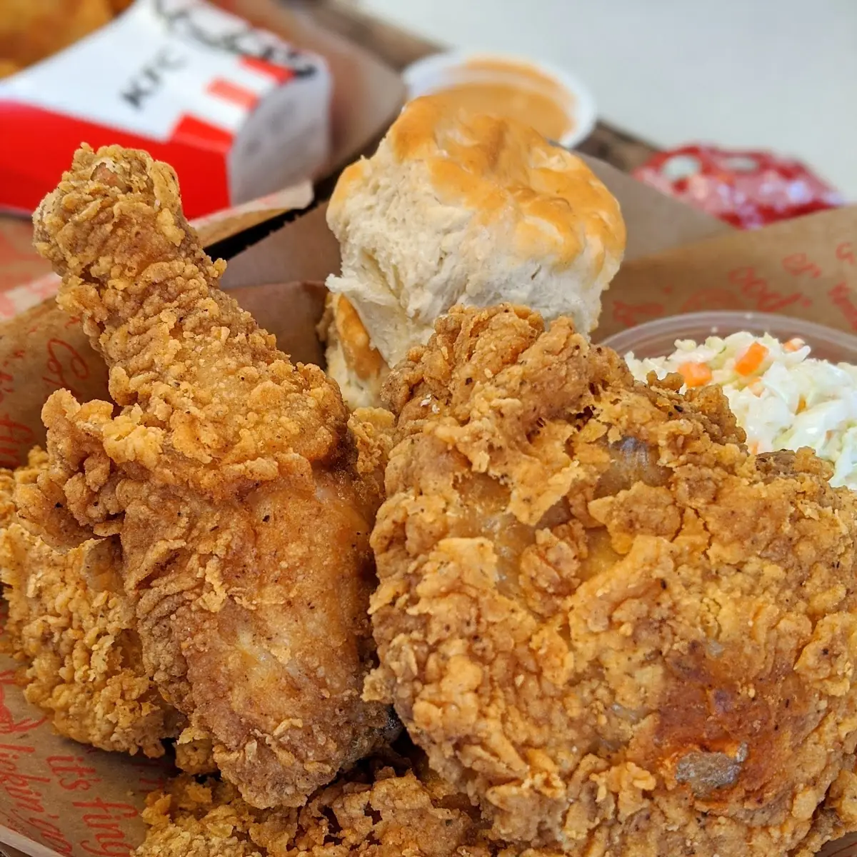 Extra Crispy Chicken Drumsticks and Thighs