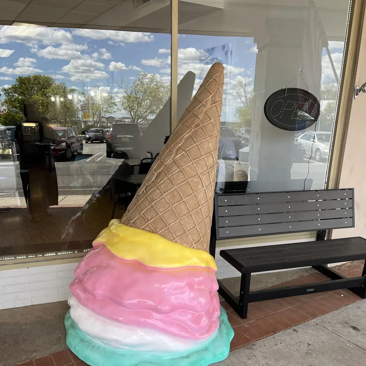 Ice Cream Cone Statue