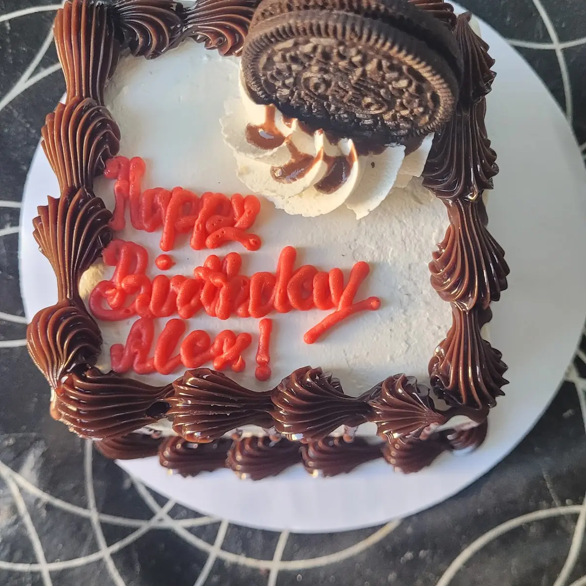 Oreo Cookie ½ Sheet Cake