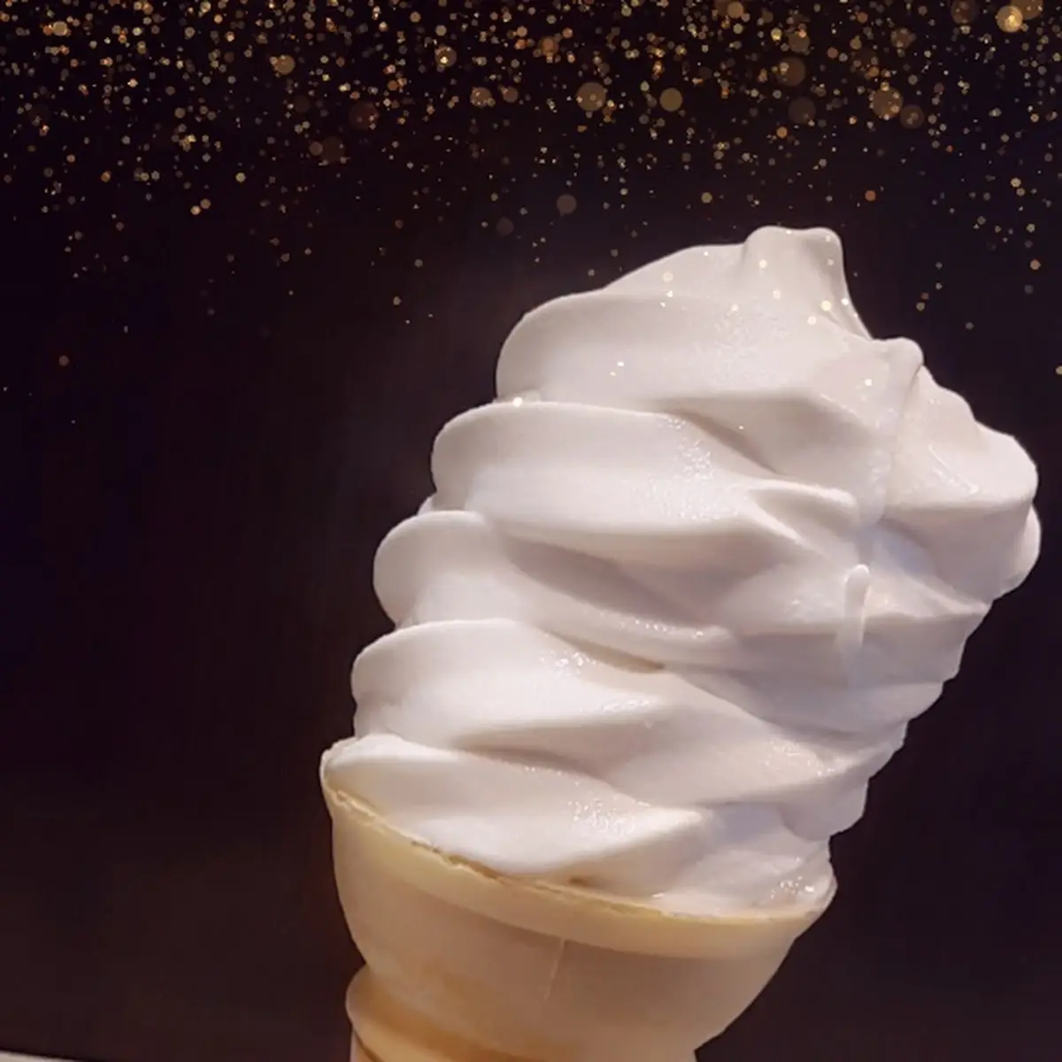 Vanilla Ice Cream Cone