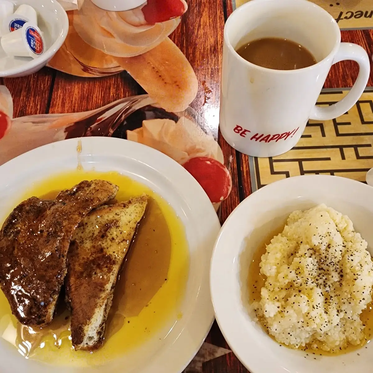 French Toast and Grits