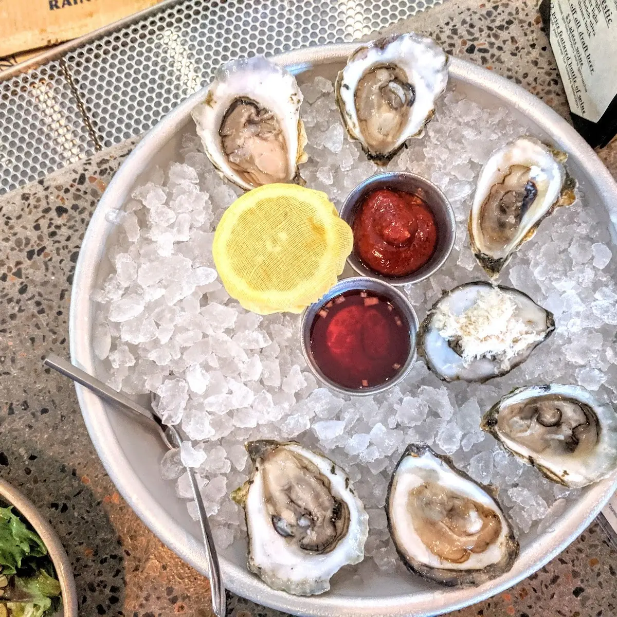 Oysters on the Half Shell