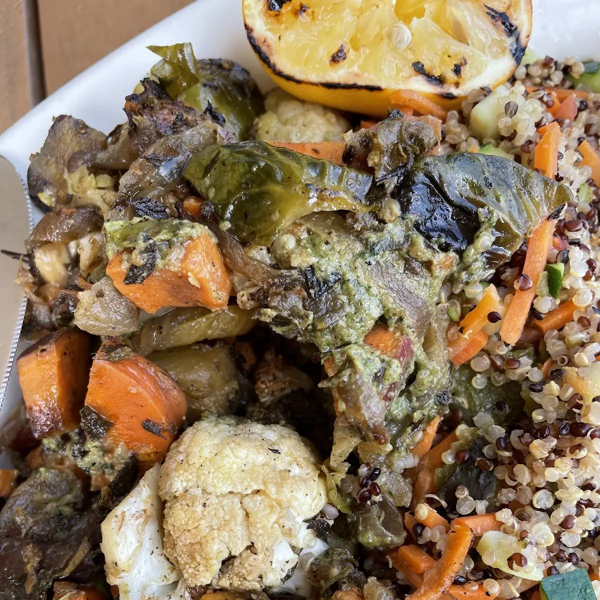 Grilled Veggies & Quinoa Salad
