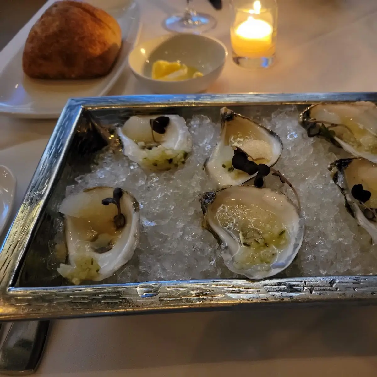 Fresh Oysters with Mignonette