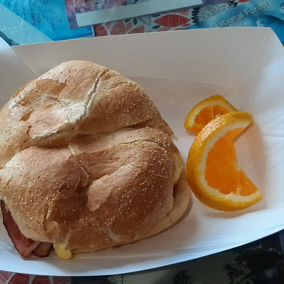 Ham Egg & Cheese