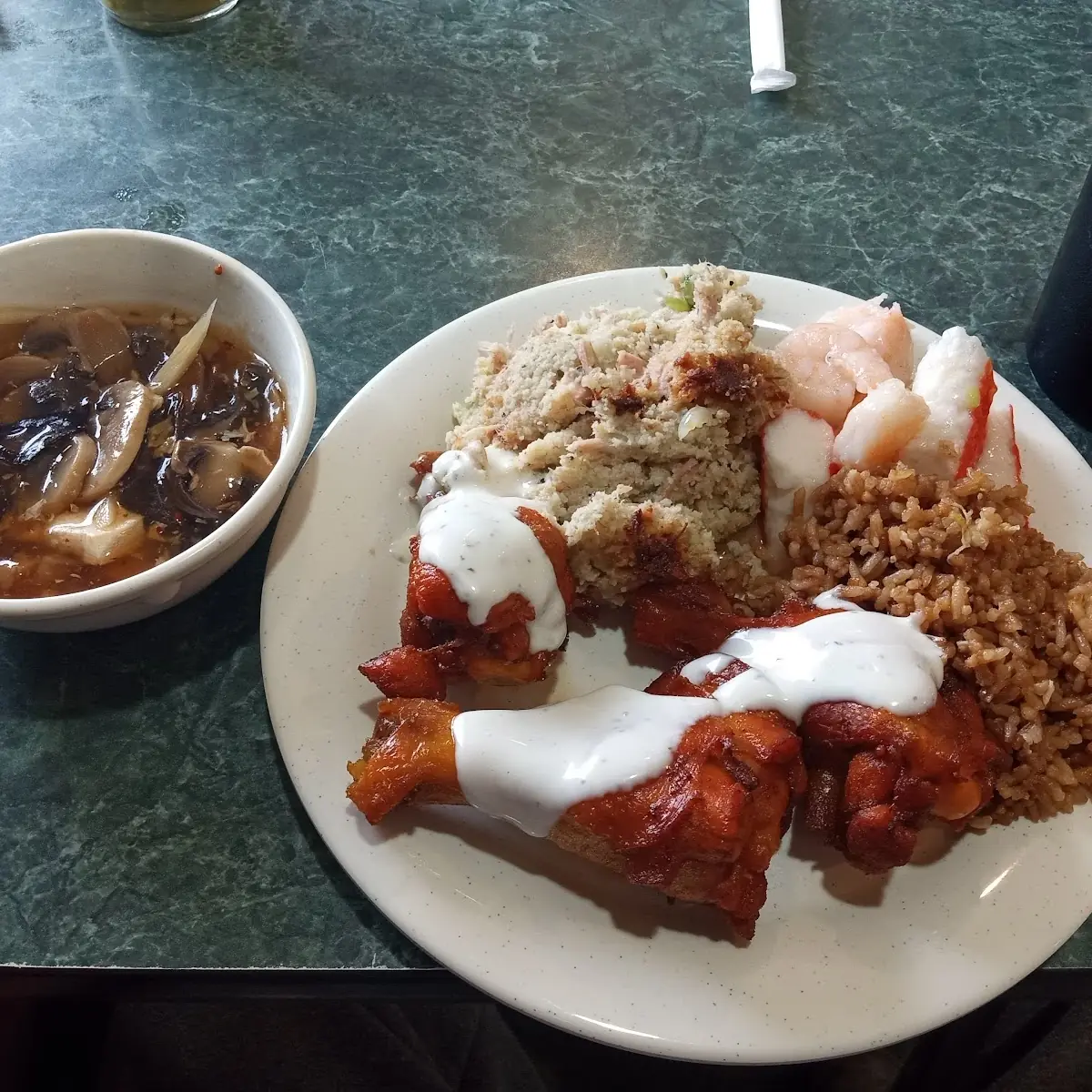 Mushroom Soup Ranch Dressing Chicken Wings Chicken Dressing Shrimps