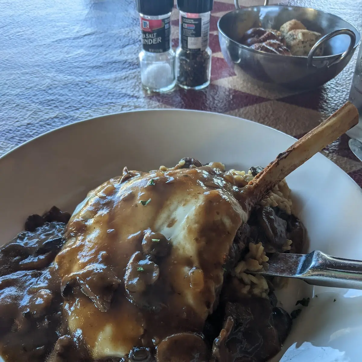 Veal Chop Florentine
