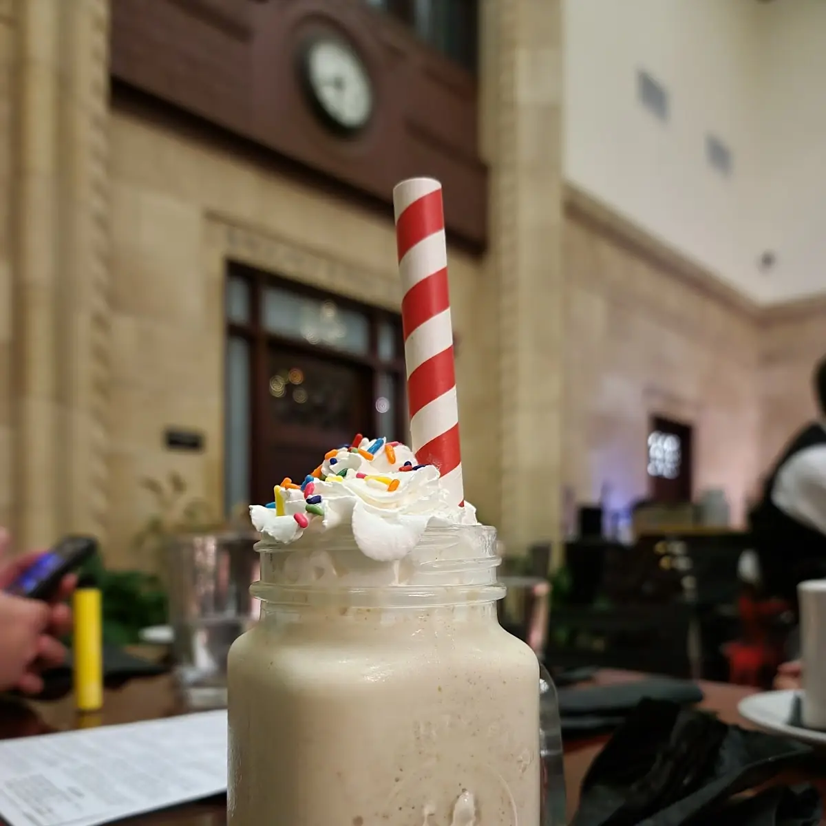 Spiked Vanilla Milk Shake