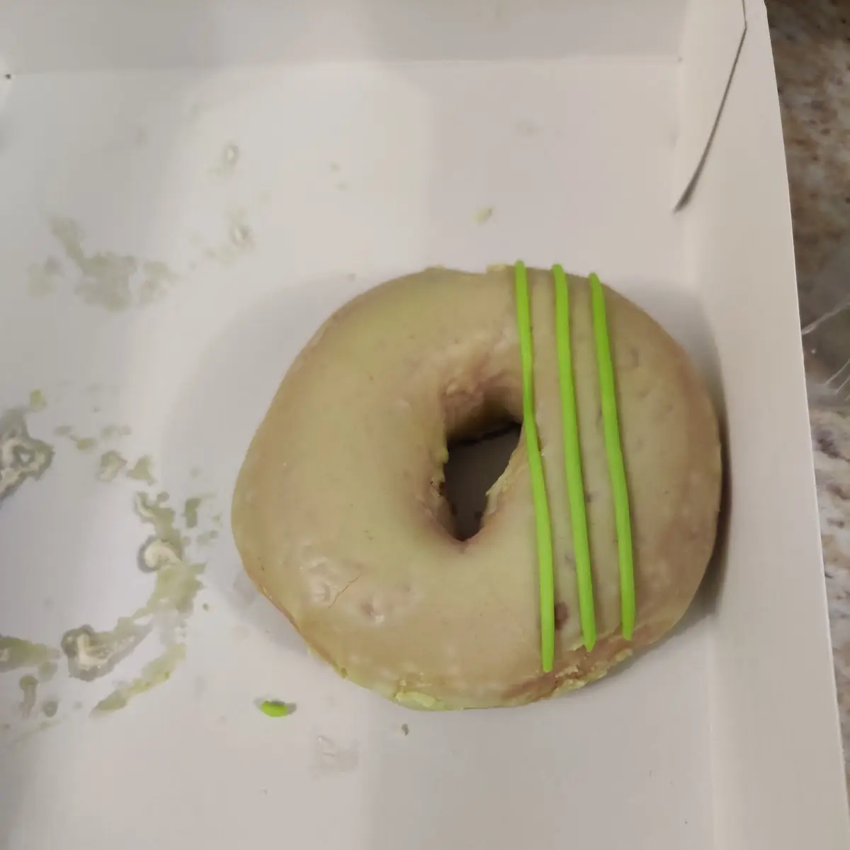 Key Lime Glazed Donut