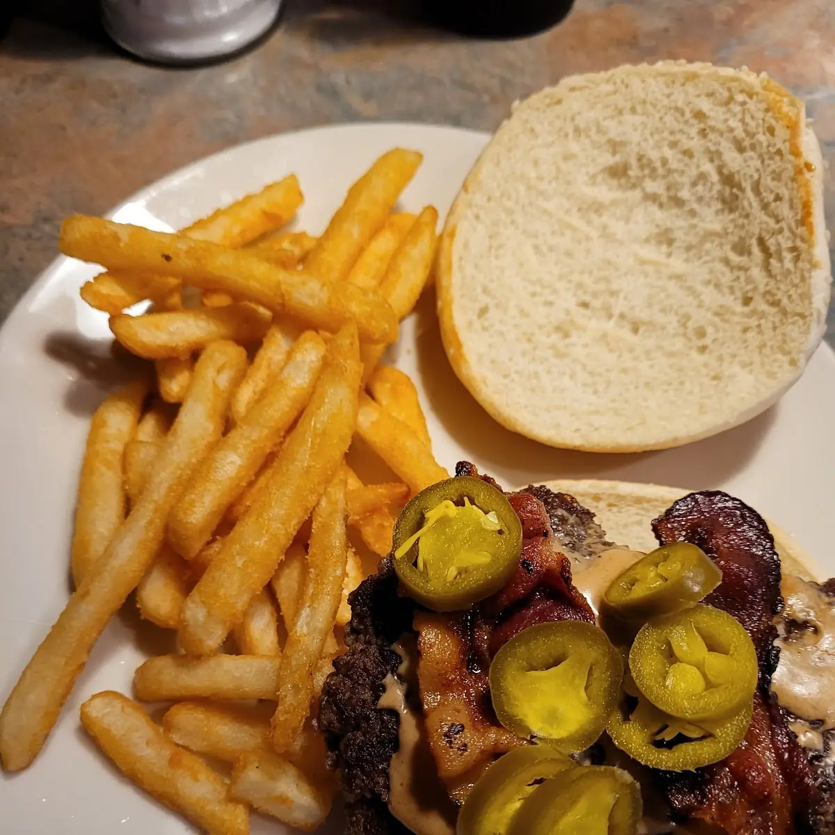 Peanut Butter Bacon Burger