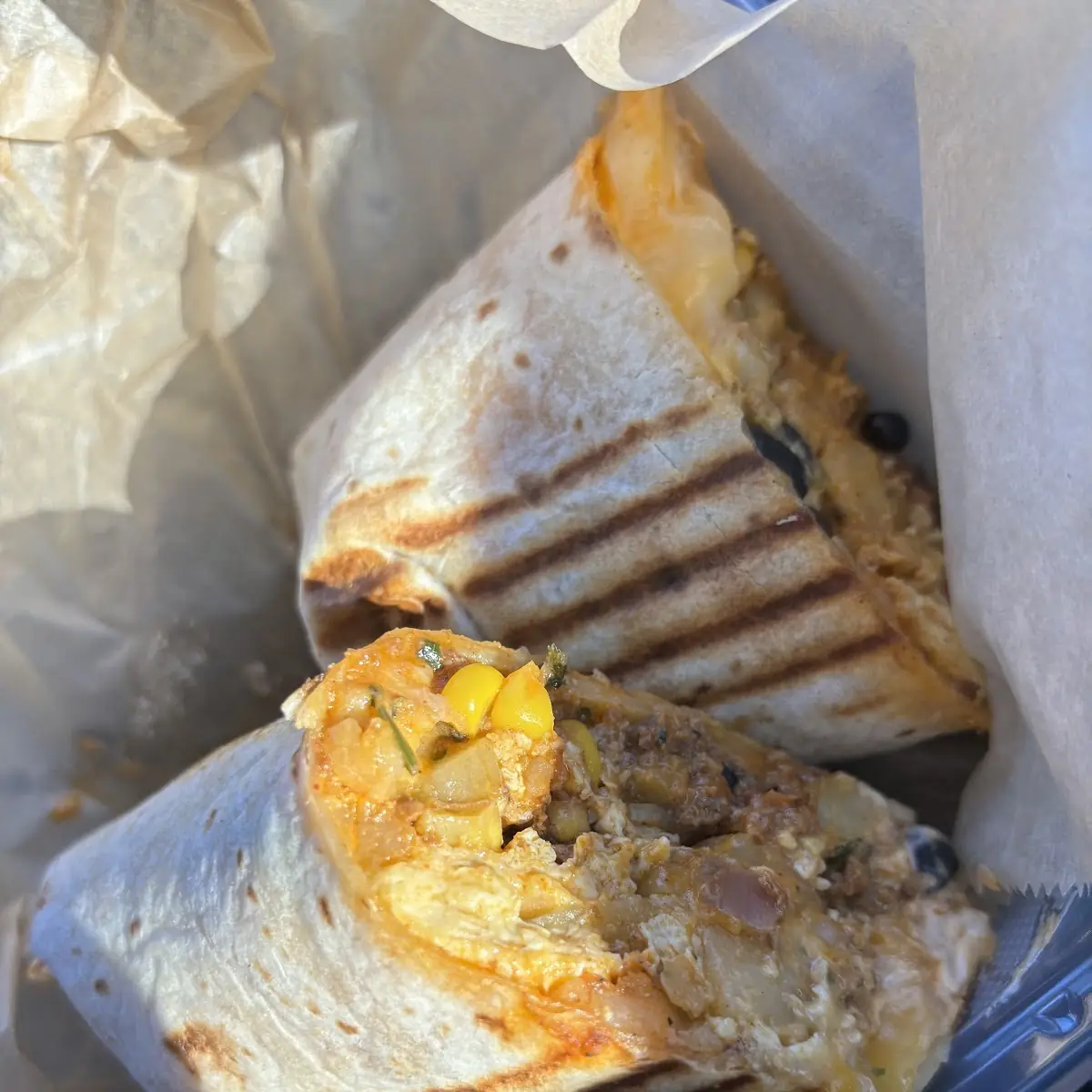 Chorizo Breakfast Burrito