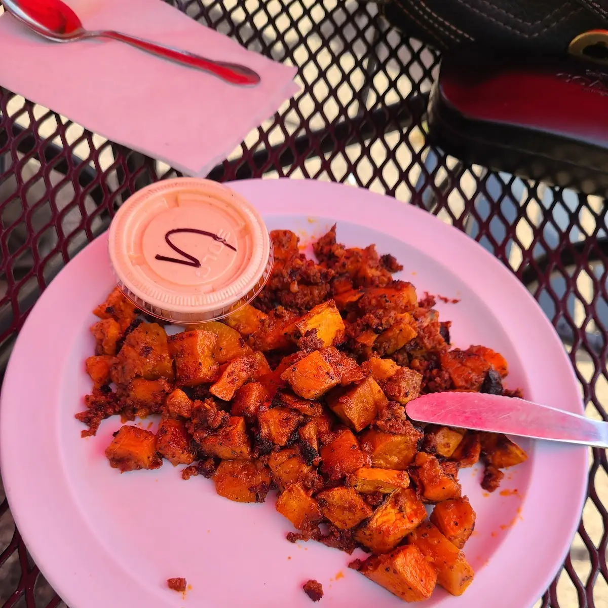 Sweet Potato Hash with Chorizo