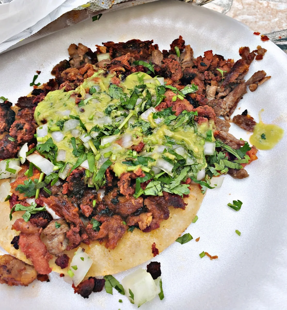 Queso Al Pastor Tacos