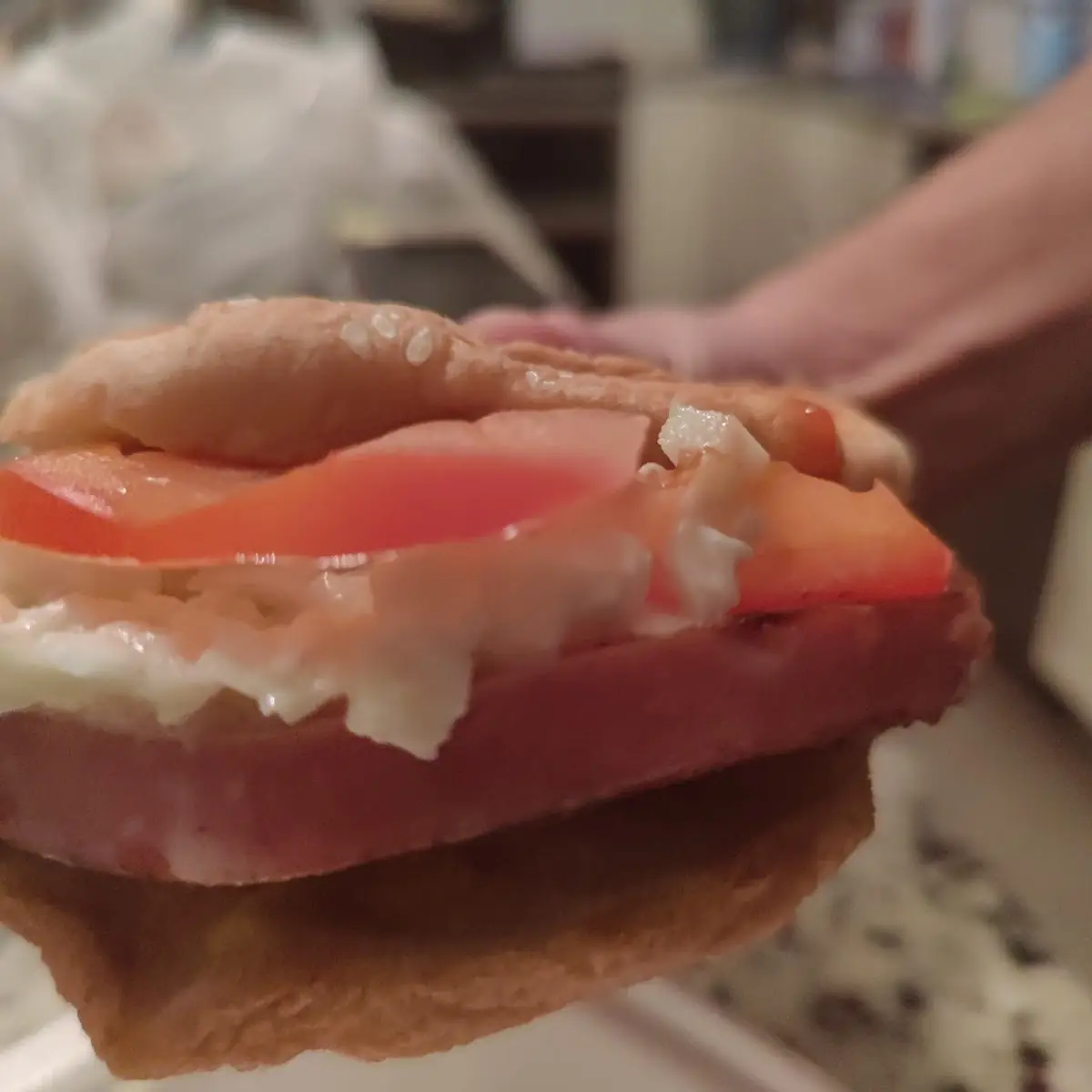 Bologna Steak Sandwich