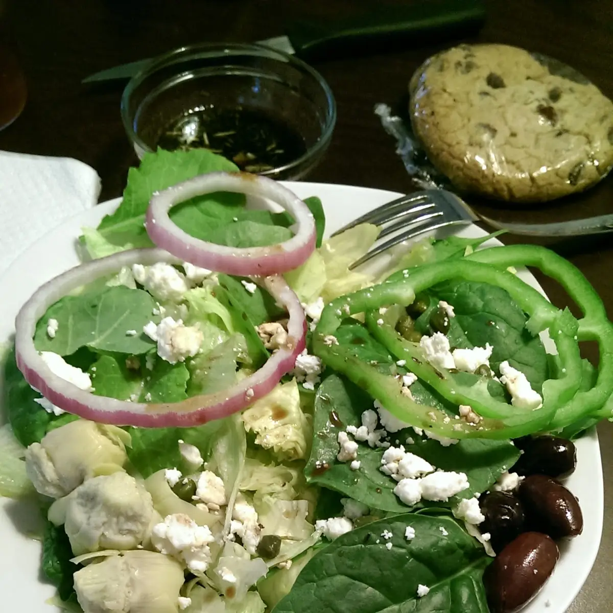 Salad Chocolate Chip Cookie
