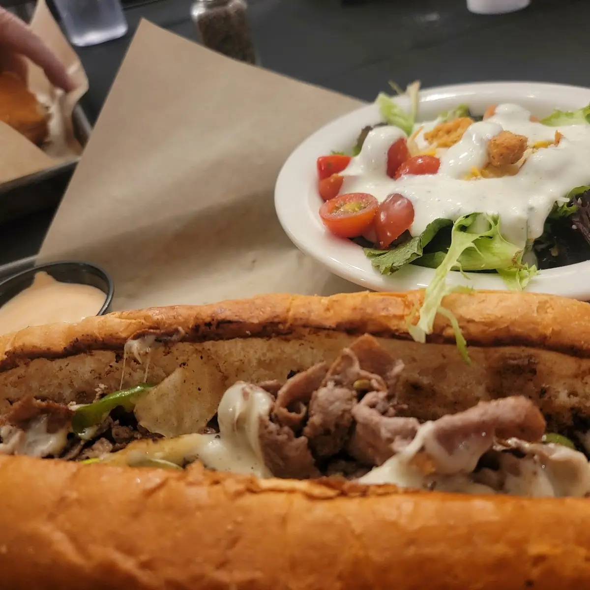 Philly Cheesesteak Sandwich