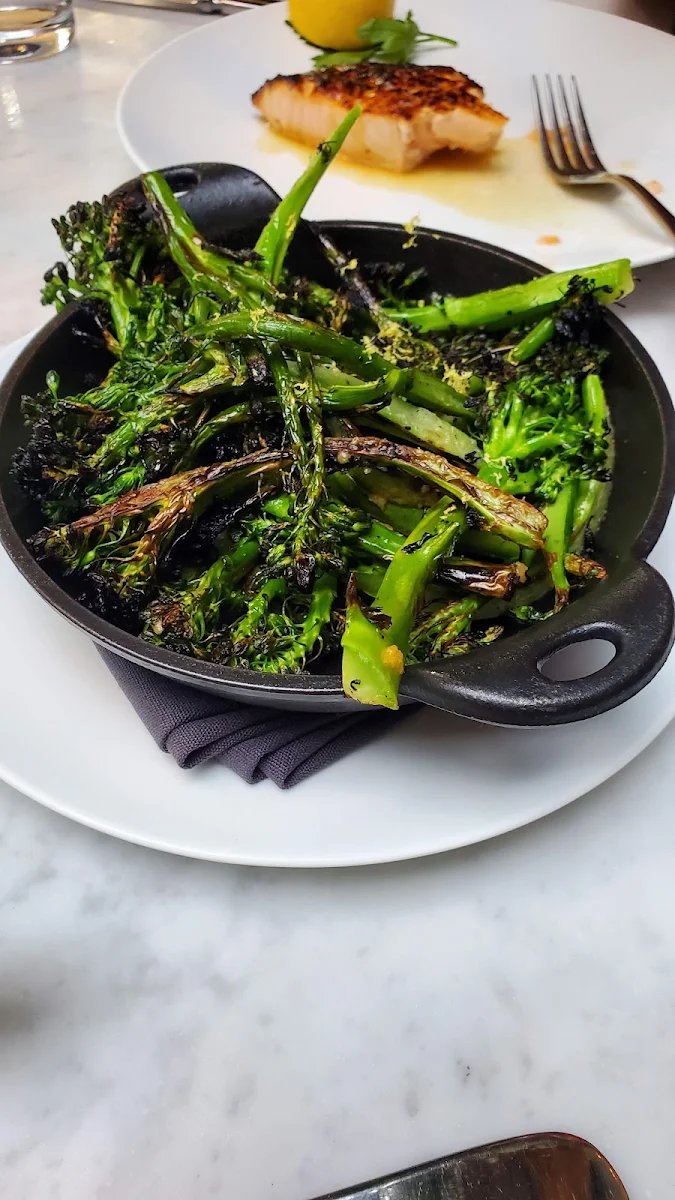 Broccolini, RH Courtyard Restaurant at RH Toronto