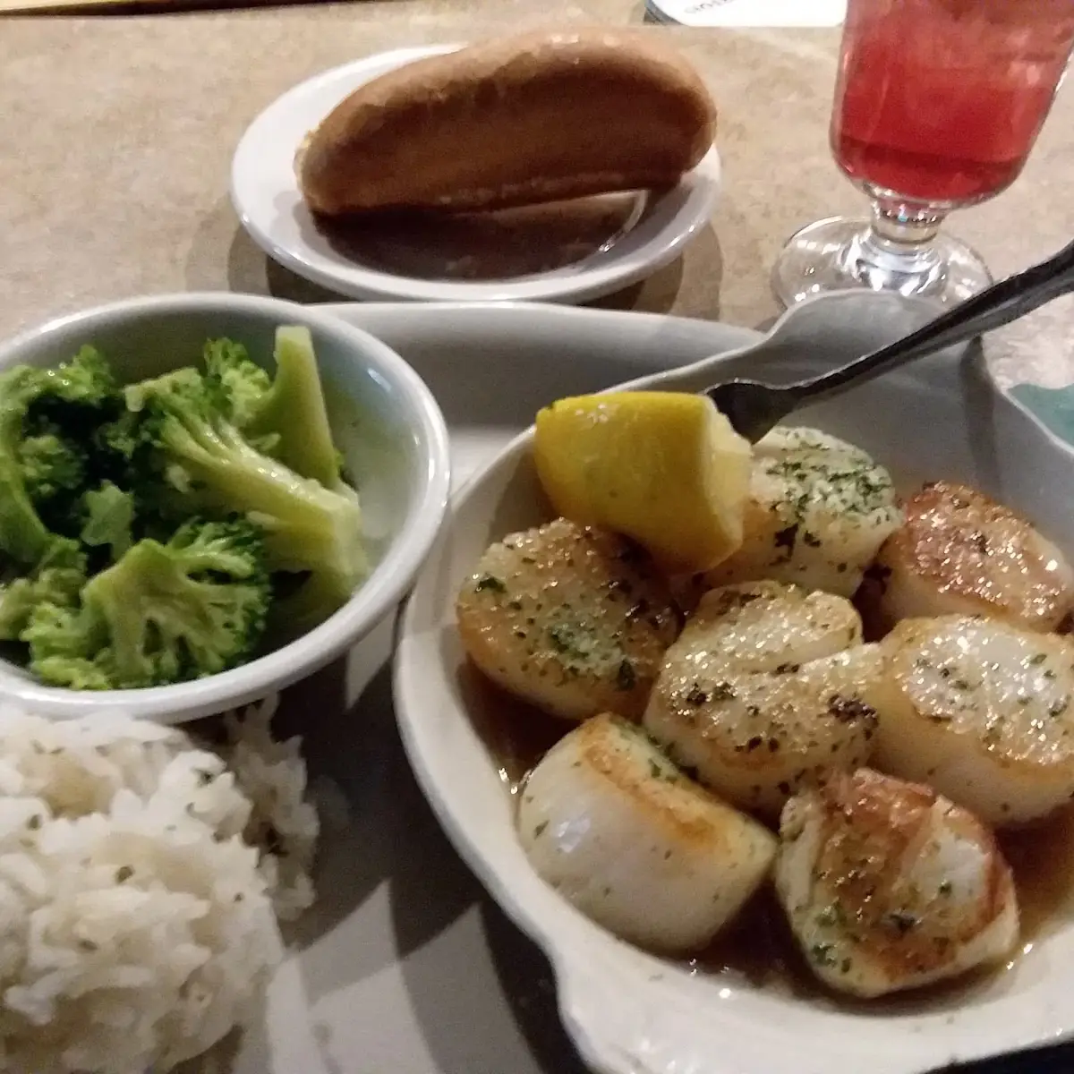 Pan Seared Scallops