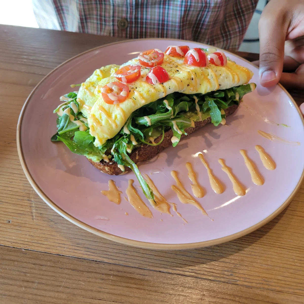 Scrambled Egg Toast