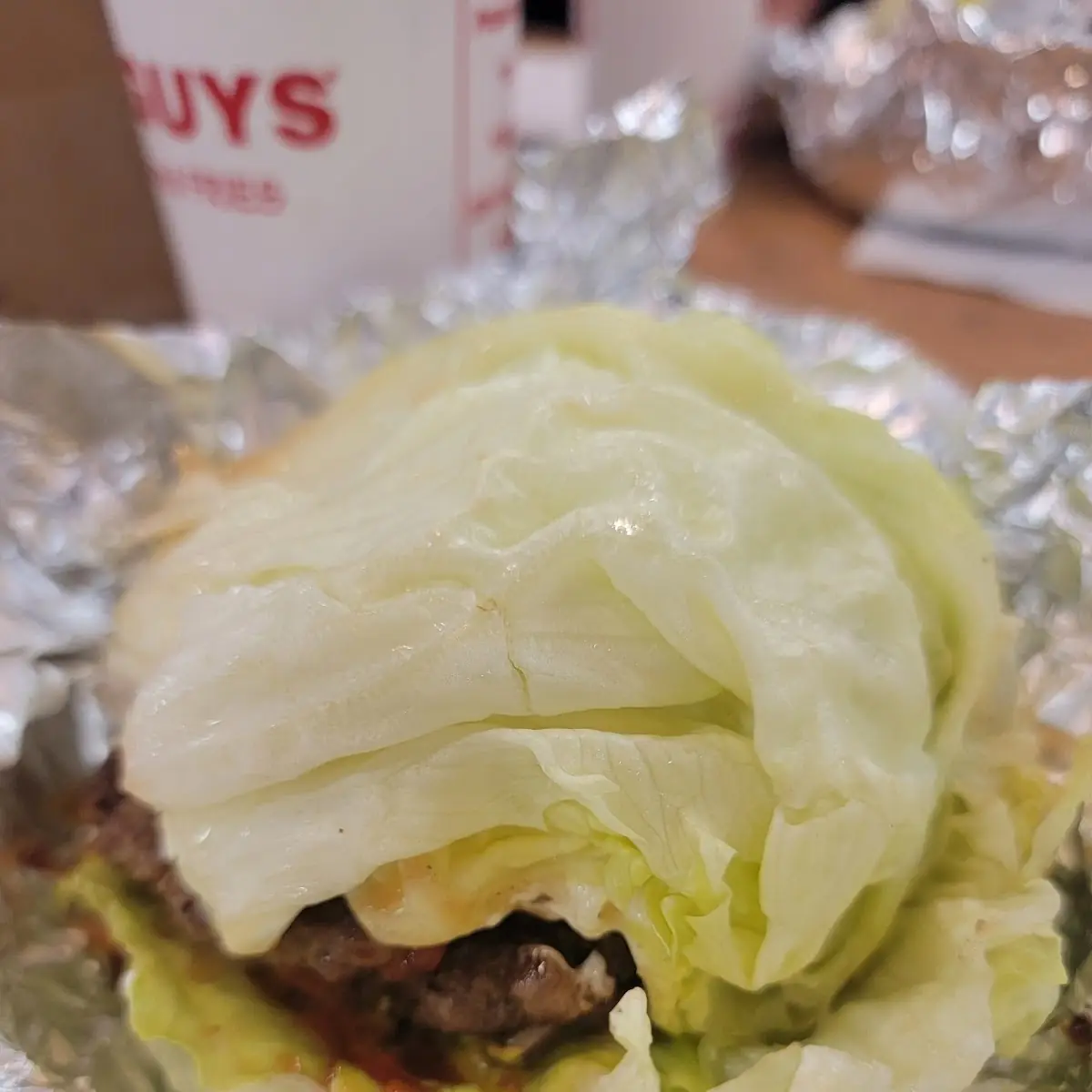 Burger Lettuce Wraps