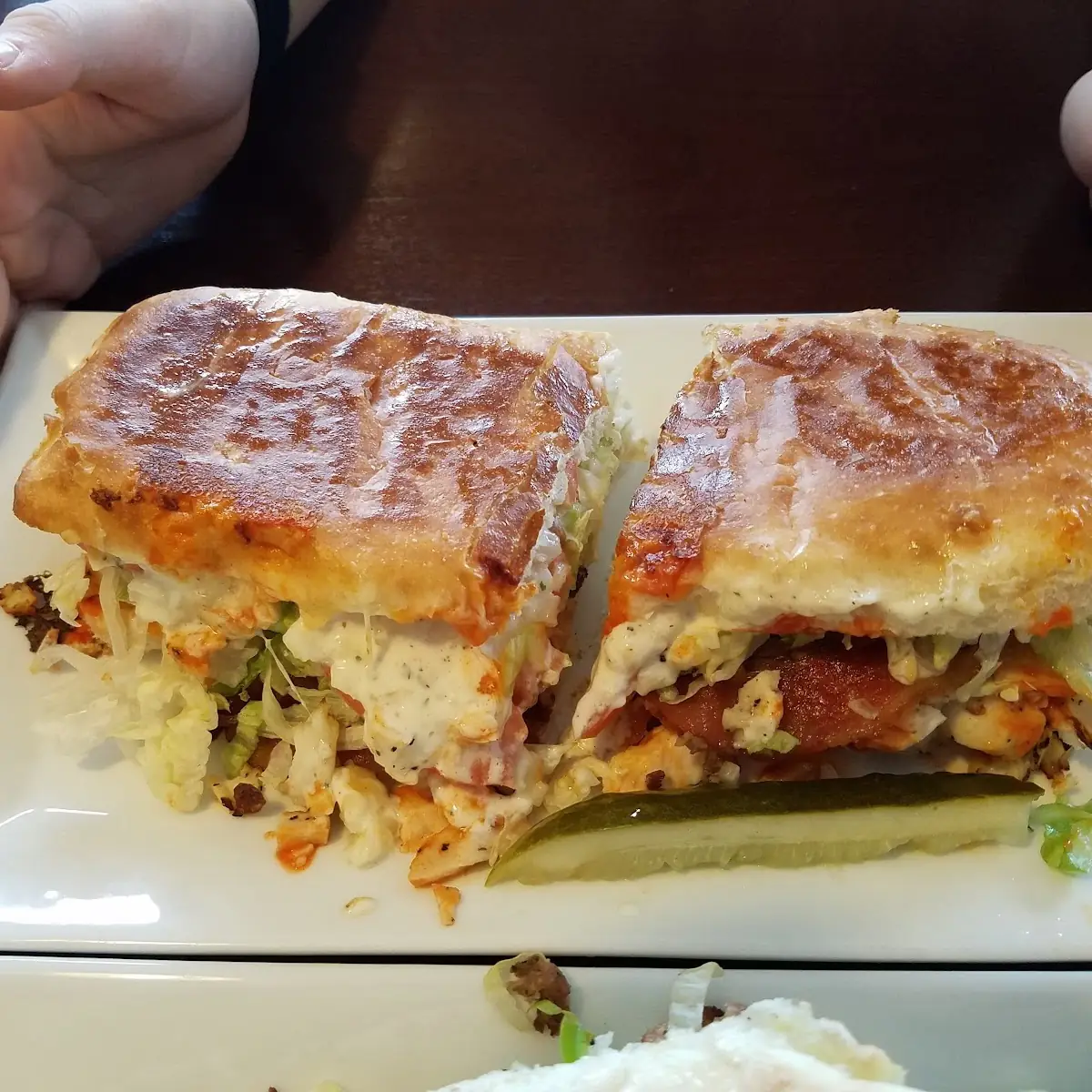 Buffalo Chicken Grinder