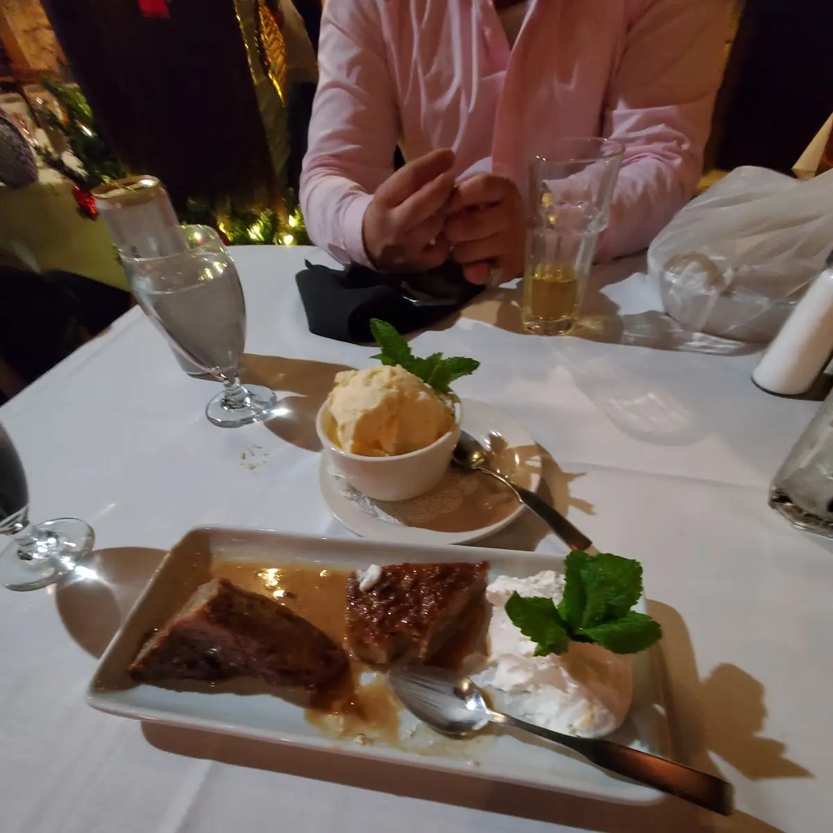 Cinnamon Praline Bread Pudding