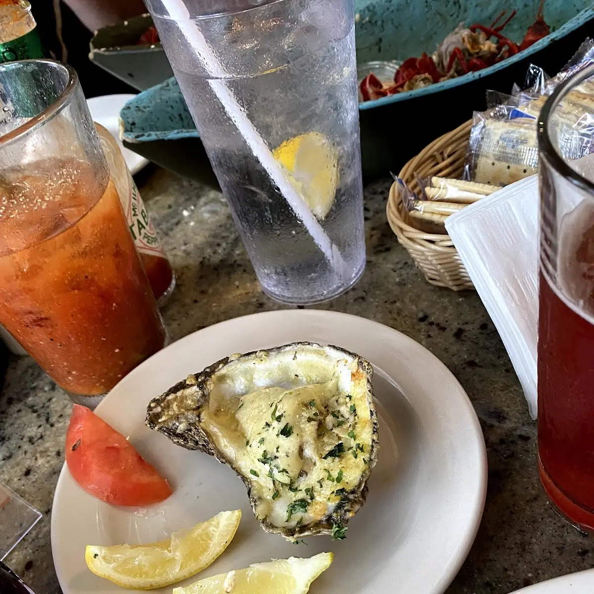 Oysters Rockefeller