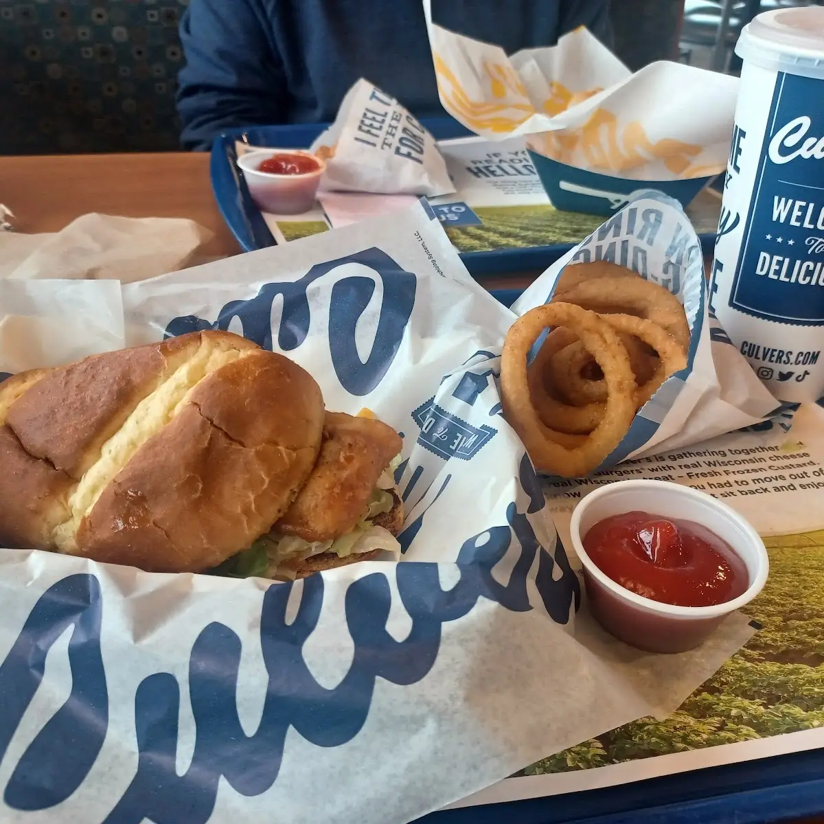 Cod Fish Sandwich Combo