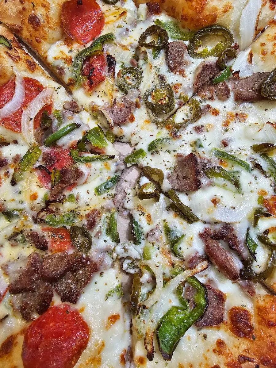 Cheesesteak Pizza